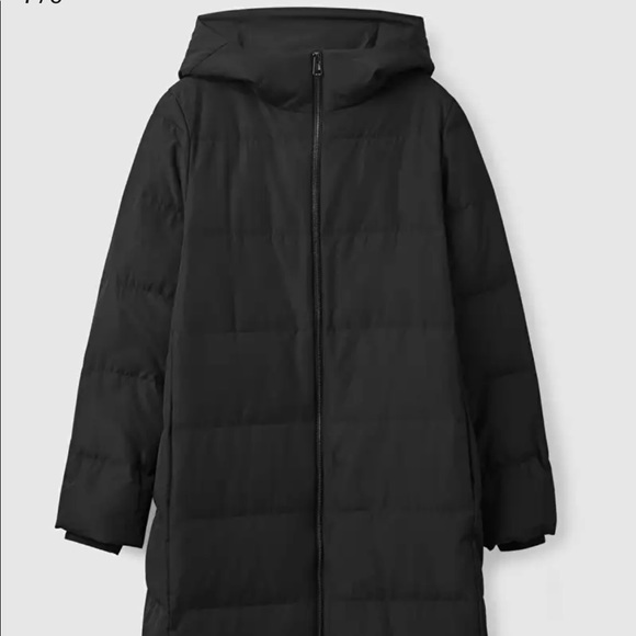 COS Re-Down Longline Puffer Coat - Picture 4 of 6